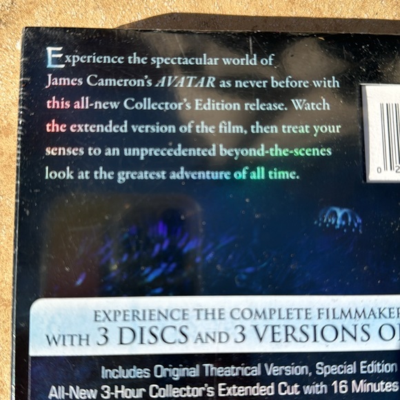 Avatar 3- Disc DVD set NIB - Picture 3 of 7